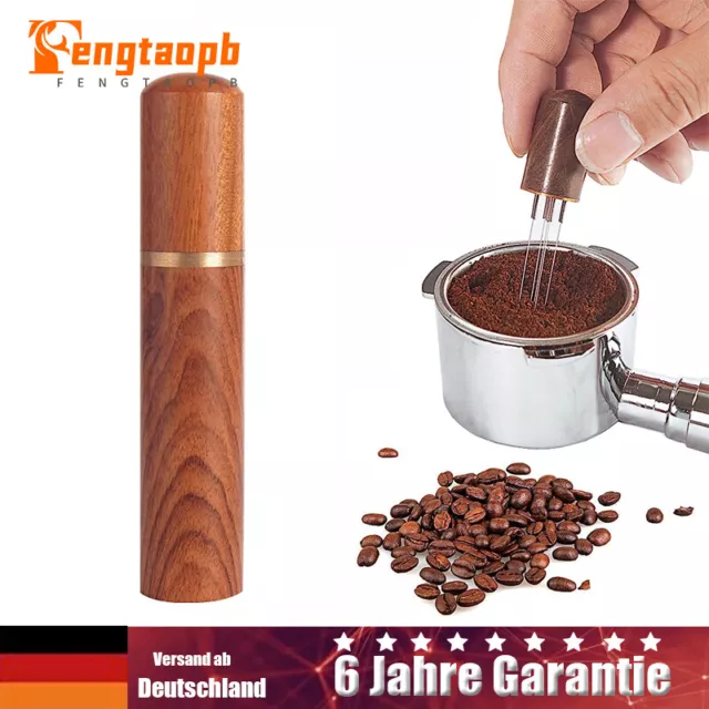 Espresso Kaffeerührer für Barista Kaffeesatz 5 Needle Kaffee Nadel Distributor