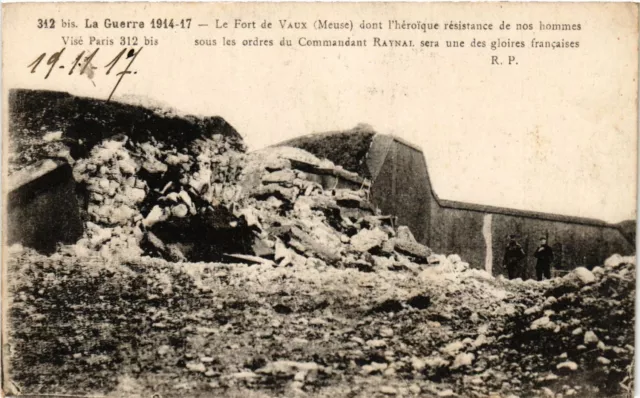 CPA AK Military Fort de Vaux whose heroic resistance of our men (362280)