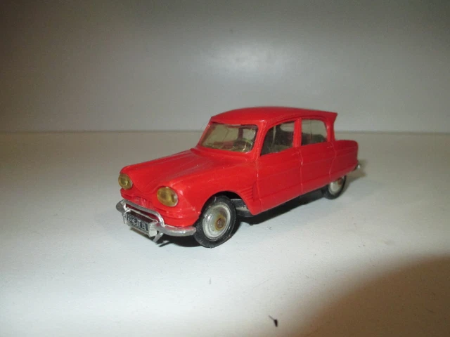 VOITURE NOREV CITROEN AMI 6 BREAK ROUGE NOREV SERIE C N°2 1:43 AVEC BOITE