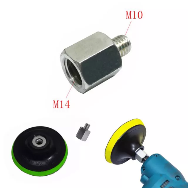 1Pc M14 To M10 Angle Grinder Polisher Interface Connector Converter Adap:EL