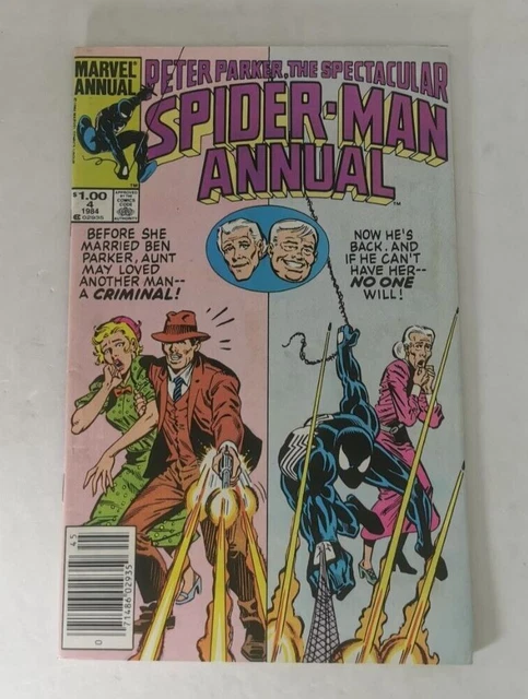 1984 Spider-Man Annual Annual Vol.1 #4, Marvel Comic, NM 9.4 USA Newsstand