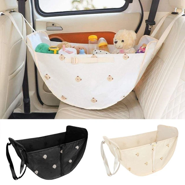 Bonito oso mamá bolso asiento trasero coches itz bolsa bebé organizador de artículos