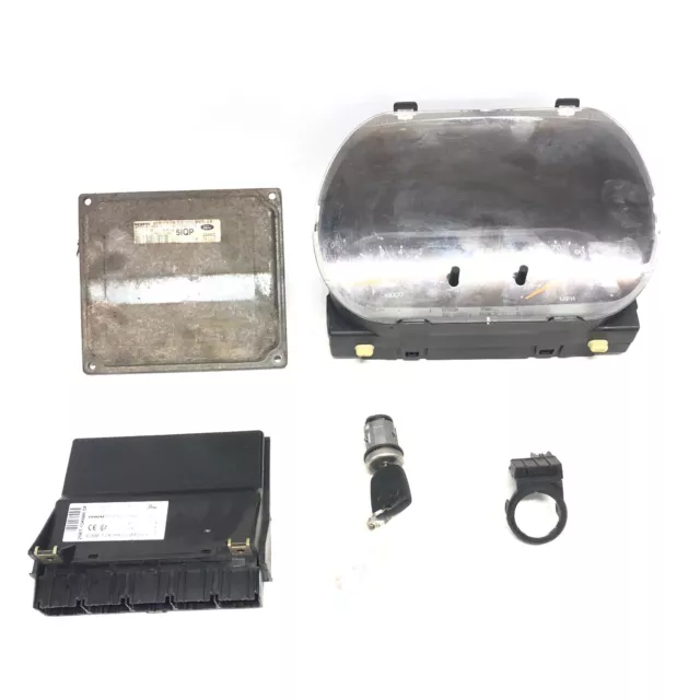 ⭐️ Ford Fusion (Ju2) 2002-2012 Genuine 1.6 Petrol Engine Ecu Kit 2S6A12A650Tg