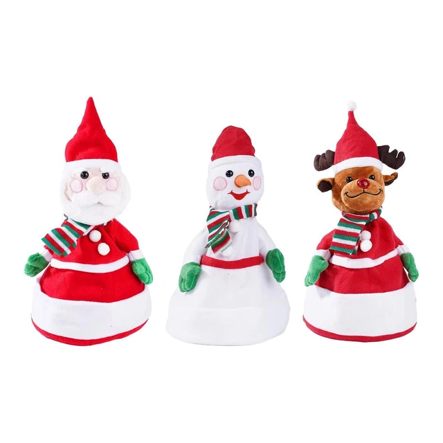 Juguete animado de Navidad, divertido, dulce, como regalo de Navidad,