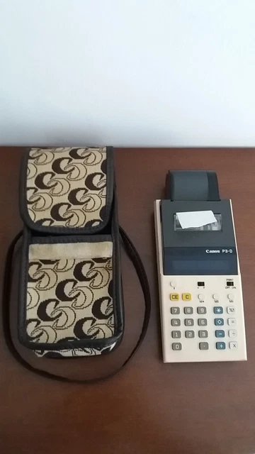 Canon P3-D Calcolatrice Portatile Vintage