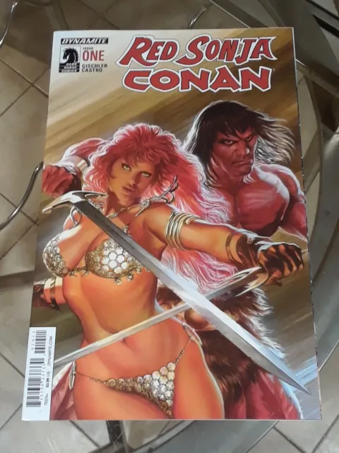 Red Sonja/Conan #1 (Dark Horse/Dynamite 2015) Victor Gischler / Roberto Castro