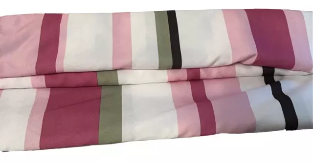 Shower Curtain  Cloth Multicolor Stripes￼