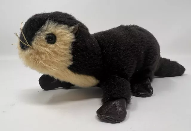 Folkmanis Mini River Otter Finger Puppet Plush Stuffed Animal Soft Toy 9” Sea