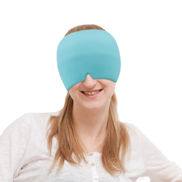 Cold Therapy Headache Relief Cap Flexible Ice Compress Headache Hat Migra-AY