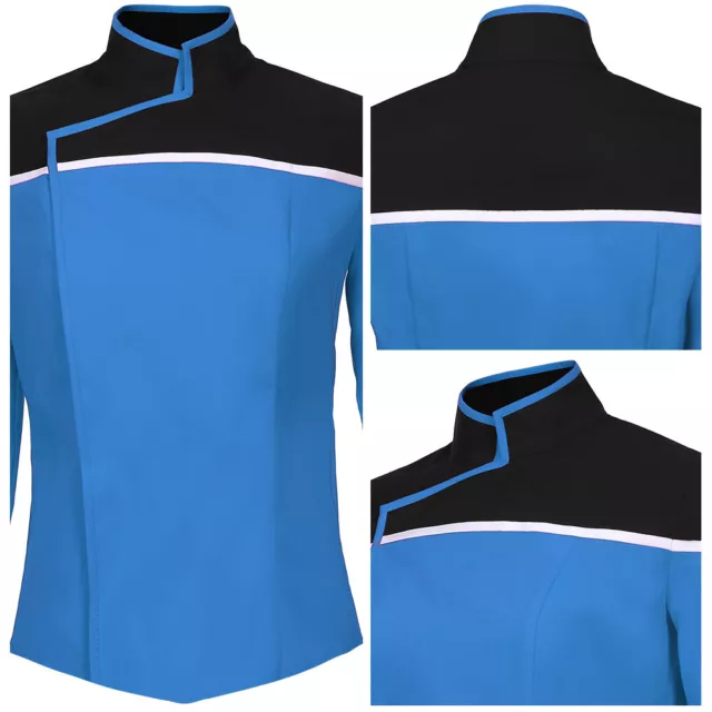 Star Lower Decks Season 1 Trek Cosplay Costume Blue Uniform Unisex Jacket Outfit