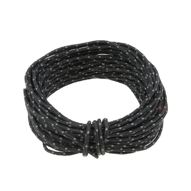 Corde de tente réfléchissante 30M 6mm Guylines tente auvent guide corde