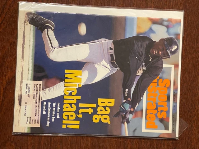 Michael Jordan Sports Illustrated Bag It, Michael Baseball Mar 14 1994