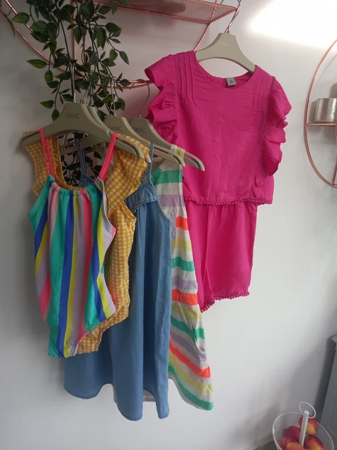 Large Girls Summer Bundle Age 7 Some BNWT 8 items