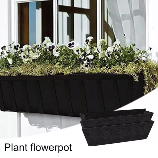 Flowerpot Liner Safe Felt Plant Breathable Coconut Liners for Hanging Baskets 4