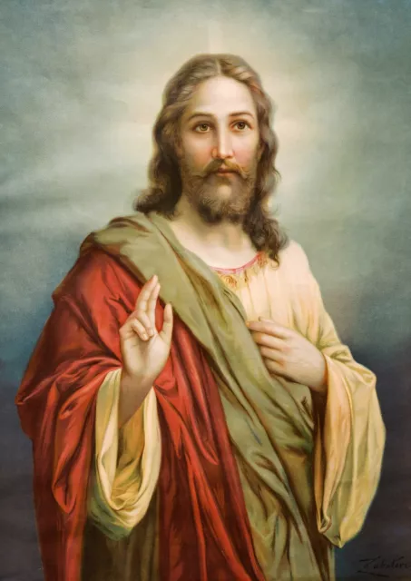 6074.Decoration Quality Poster.Jesus Christ.Christian religious blessing.Church