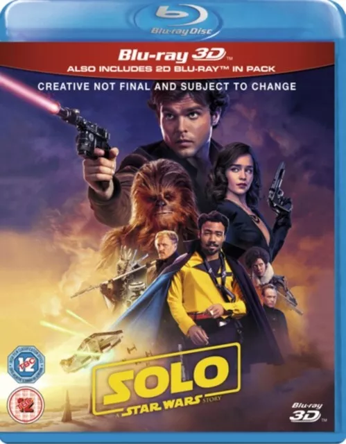 Neuf Solo - A Star Wars Story 3D Blu-Ray [2018]