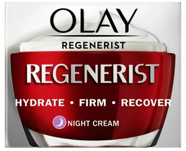 2 x OLAY REGENERIST HYDRATE - FIRM - RECOVER  NIGHT CREAM 50 ml