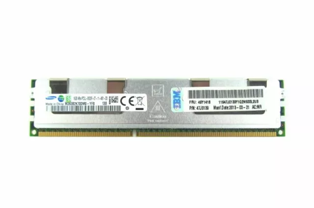 Genuine IBM 49Y1418 16gb (1x16gb) 1066mhz PC3-8500 RDIMM Server RAM Memory