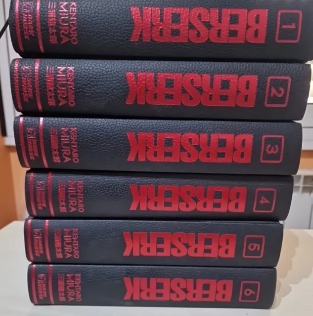 Berserk Deluxe Edition Dark Horse 1-6