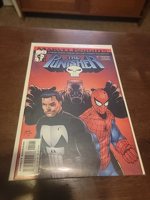 PUNISHER 2 (vol. 4) Marvel Knights Garth Ennis Steve Dillon NM (9.4) 2001