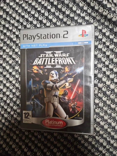 Star Wars Battlefront 2 Playstation 2 PS2 Platinum 