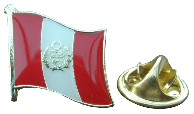 Badge Broche Drapeau Normandie 37 Mm - Fabrication Artisanale En France, Cadeau Personnalisé