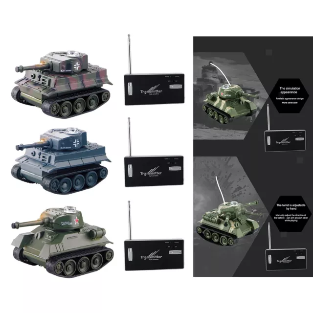 Mini RC Kampfpanzer Crawler mit Fernbedienung Spielzeug Kinder Jungen