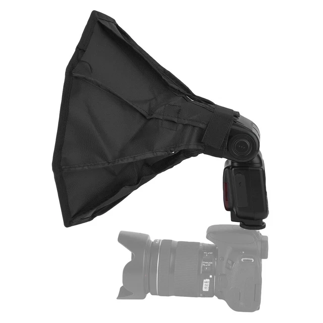 Diffuseur Universel Mini Softbox Portable De 30 Cm Pour Flash Flash électronique