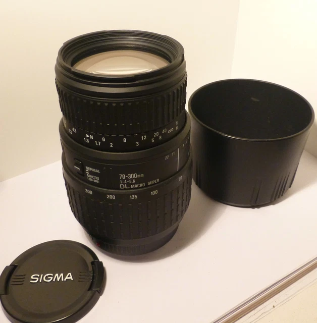 Sigma Objectif Macro 70-300 mm F4-5,6 DG APO motorisé - Monture Nikon