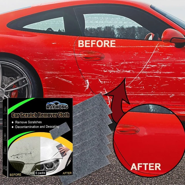 6X NANO REPAIR Cloth Cars Scratch Magic Cloth Repair Paint Scratches