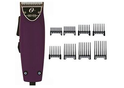 Oster Fast Feed Limited Edition Purple Hair Adjustable Pro Clipper + 8pc Combs