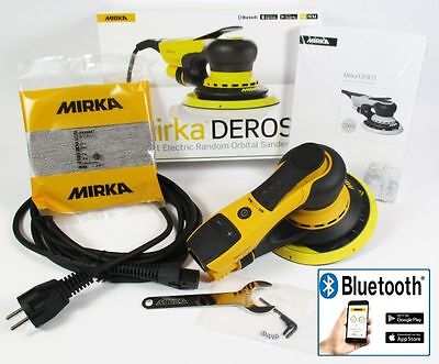 Mirka Mirka DEROS 650CV 230V Orbital 5mm Bluetooth Ponceuse Ou 1230 M Afc Poussière 
