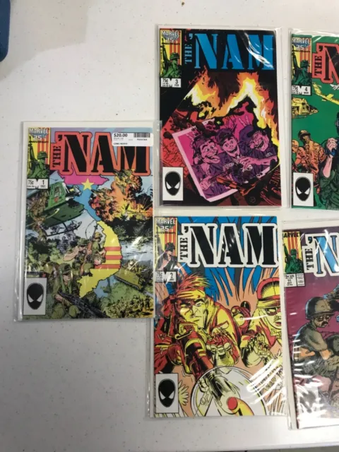 The NAM Marvel comic book lot of 11 ungraded issues 1 -11