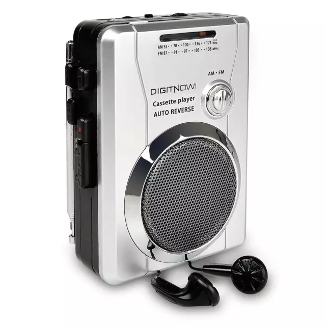 Mini Audio Retro Personal Kassettenspieler Wireless AM / FM Radio Kassettenrecor 2