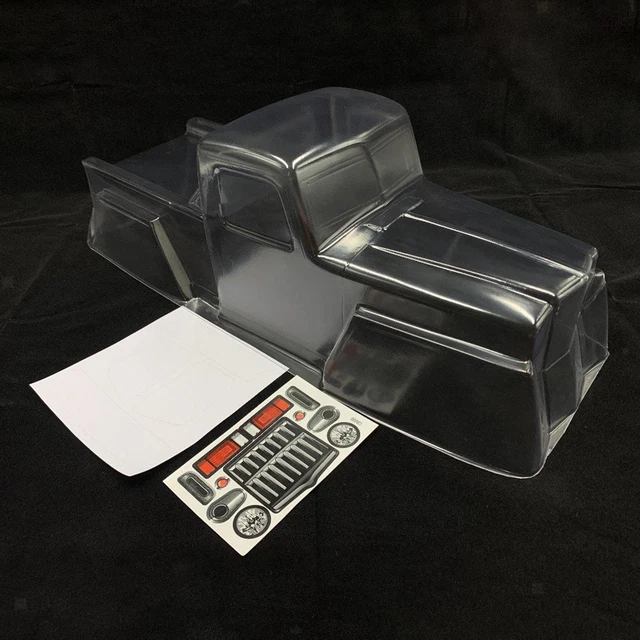 1:10 RC BODY Shell 313mm Corps Shell Logement Non Peint pour SCX10 ...