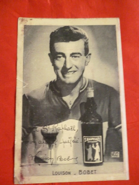 Cyclisme - CYCLISME  PIERRE BARBOTIN  Publicité  Apéritif SAINT
