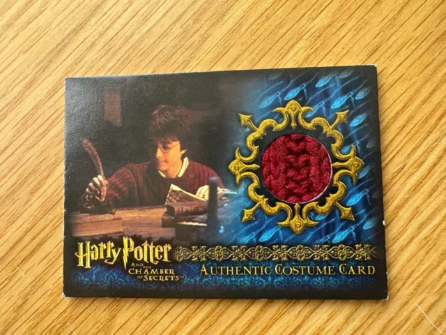 Harry Potter C12 Chamber Of Secrets Costume Card