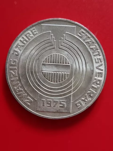 1975 Austria 100 Schilling Silver Coin