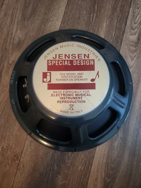 Jensen C12N Special Design 8-Ohm 12" Woofer - Single Speaker Jensen C12N Special Design 8-Ohm 12" Woofer - Single Speaker