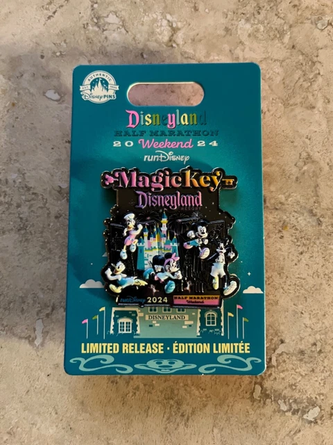 NEW 2024 DISNEYLAND Run Disney Parks Half Marathon Weekend Magic Key