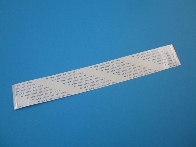 9-Pin 1mm Pitch Flex Cable – AWM 20624 80C 60V, 100mm Length (Flat Ribbon Cable) 4 thumbnail image