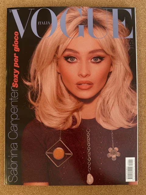 VOGUE ITALY ITALIA Magazine Sabrina Carpenter October 2025 No901