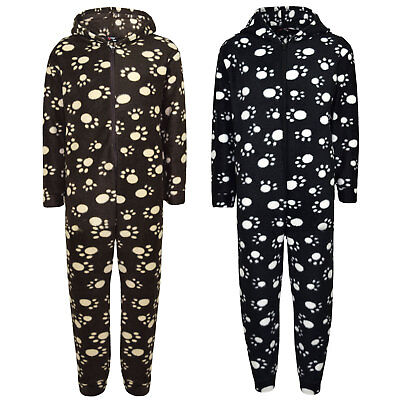 A2Z Bambine Ragazzi Extra Morbido Leopardo A2Z Onesie one piece Tutina 1-13 Anni 