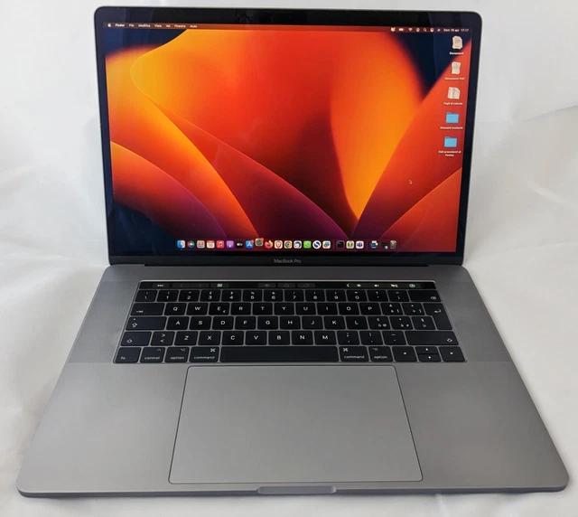 Apple MacBook Pro 15” Pollici i7 2,8ghz RAM 16gb SSD 500GB GPU RadeonPRO 560 4GB