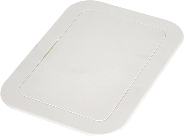 Sombrería de inspección de panel de acceso Manthorpe GL50 blanca cajas de fusibles de 100 mm x 150 mm,