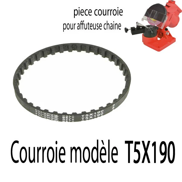 Courroie T5x190 - Tronconneuse - Accessoires Outillage De