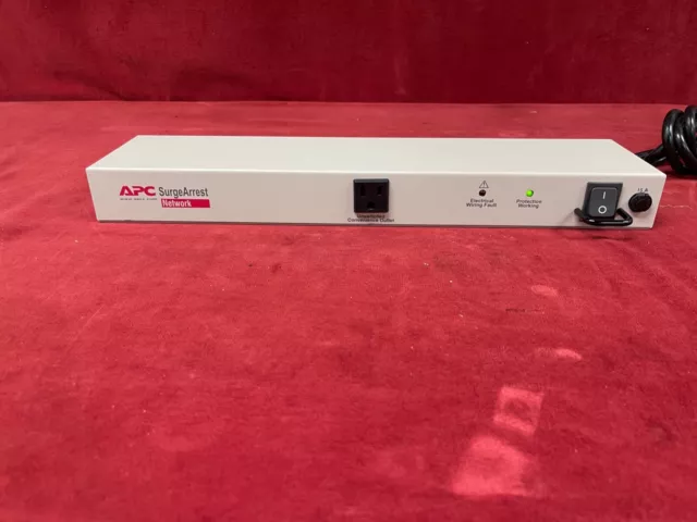 APC NET9RM SurgeArrest Network 9-Outlet Power Distribution