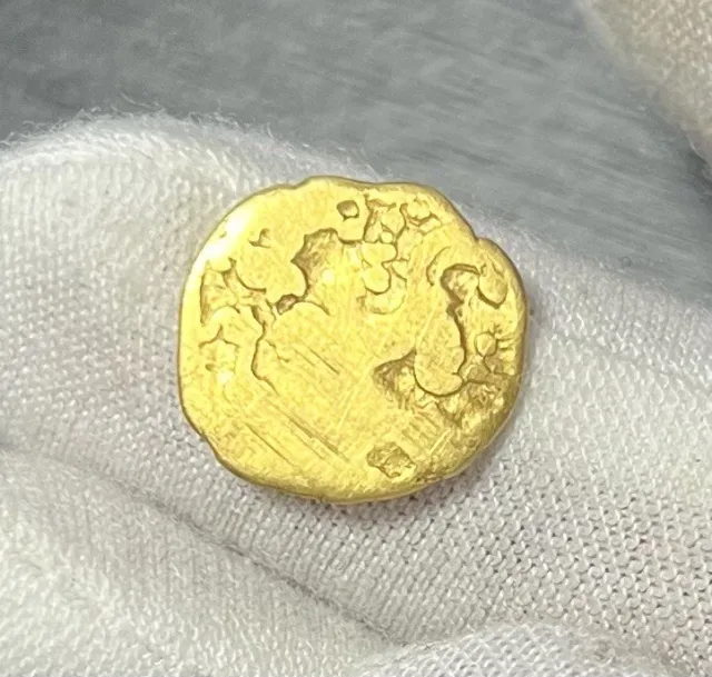 Ancient Celtic Gold Horse Quarter Stater Circa 50 BC