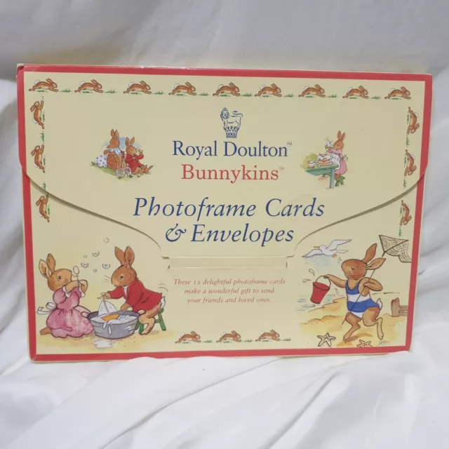 Royal Doulton Bunnykins Cards & Envelopes Open but not Complete Free Post Aust