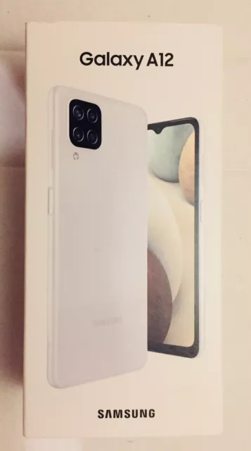Used White Samsung Galaxy A12 64Gb See Description £180 Rrp Collection Only